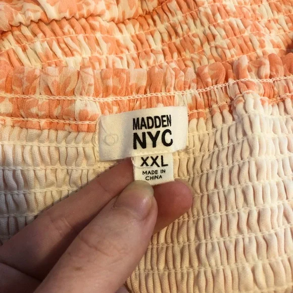 Madden NYC XXL Pink Floral Dress - Picture 9 of 11